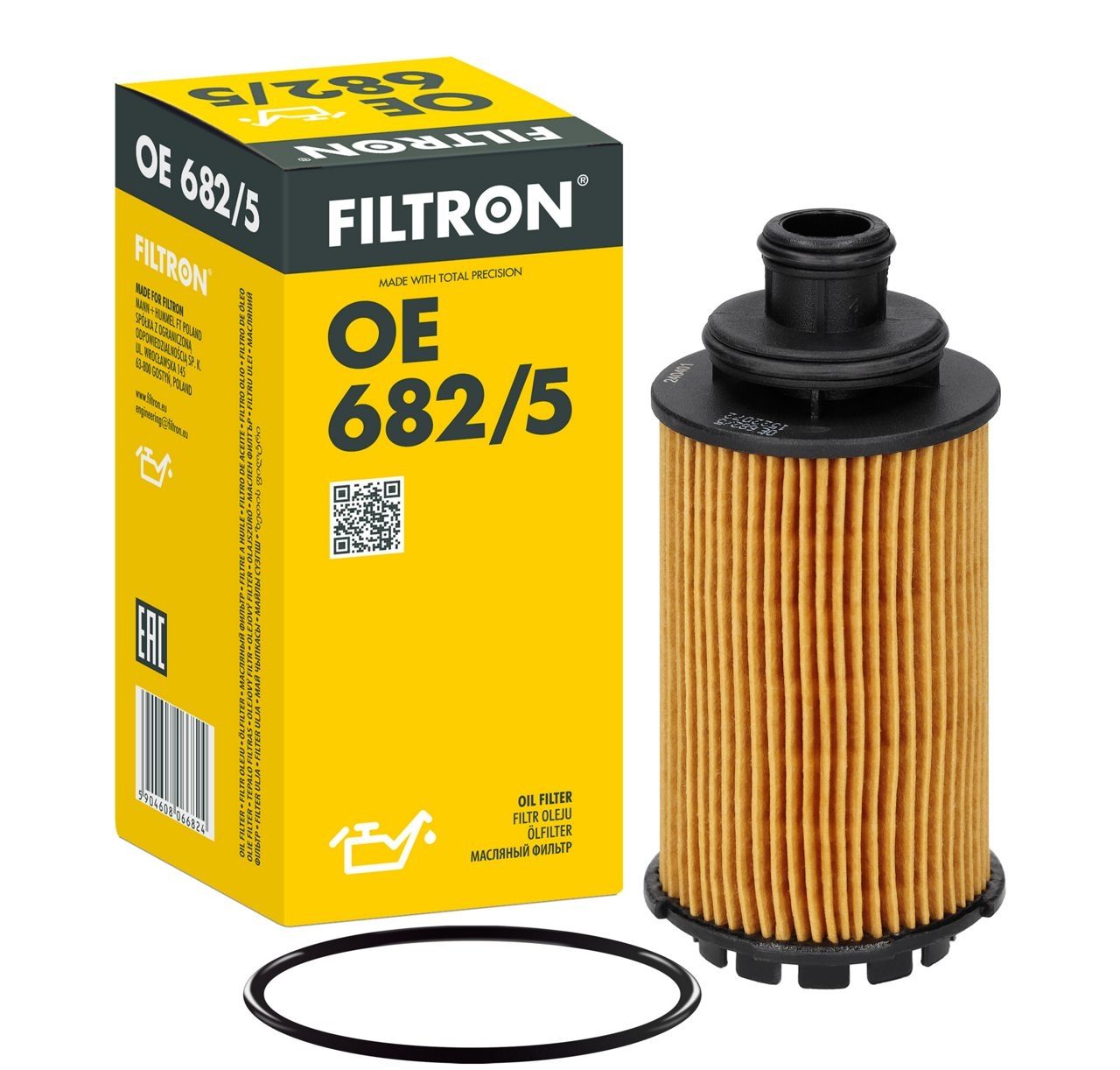 FILTRON Oe 682/5 Ölfilter – Wymienialny Wkład – Herstellerartikelnummer