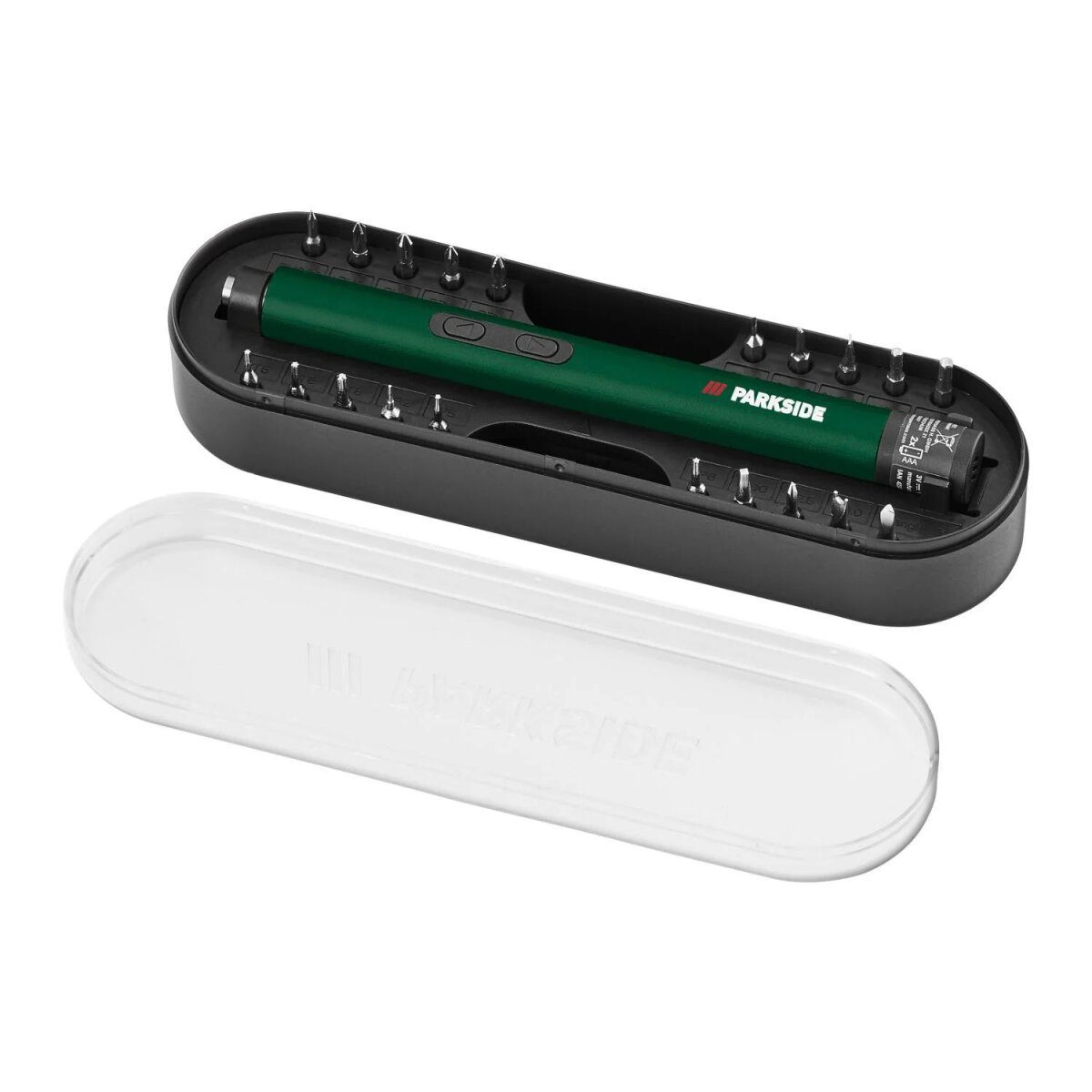 PARKSIDE® electric precision screwdriver “PEPS 3 A11”, including 20 bits
