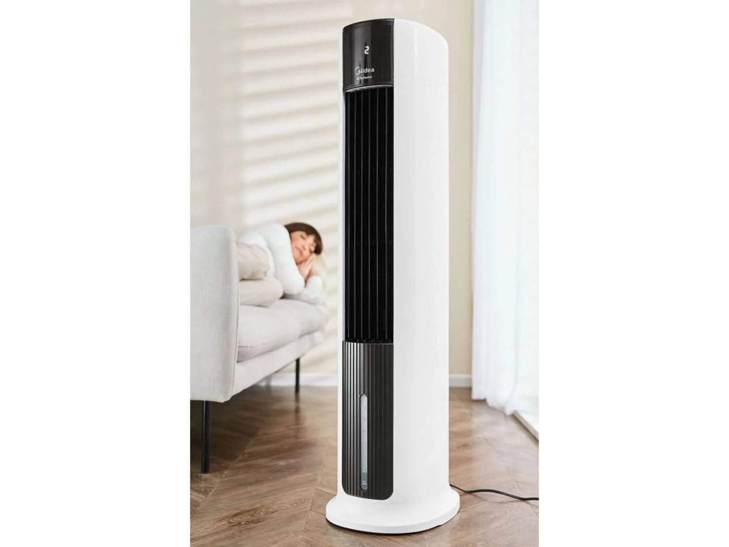 Comfort air cooler “Silent Air Cooler” with timer function