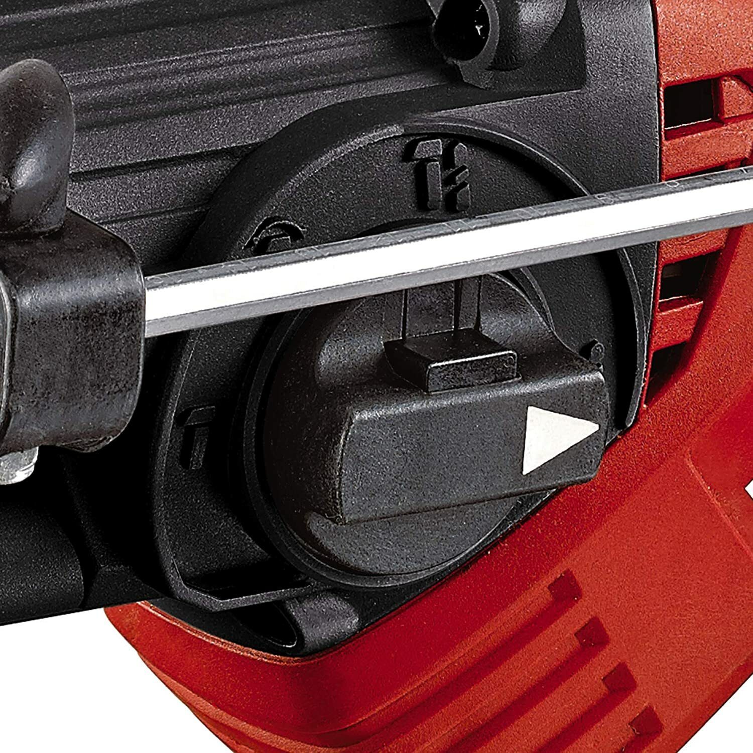 Einhell RT-RH 20/1 hammer drill (500 W, 1.6 J, drilling capacity Ø in concrete 20 mm, SDS-Plus, anti-twist device, overload slip clutch, metal drilling depth stop, speed preselection)