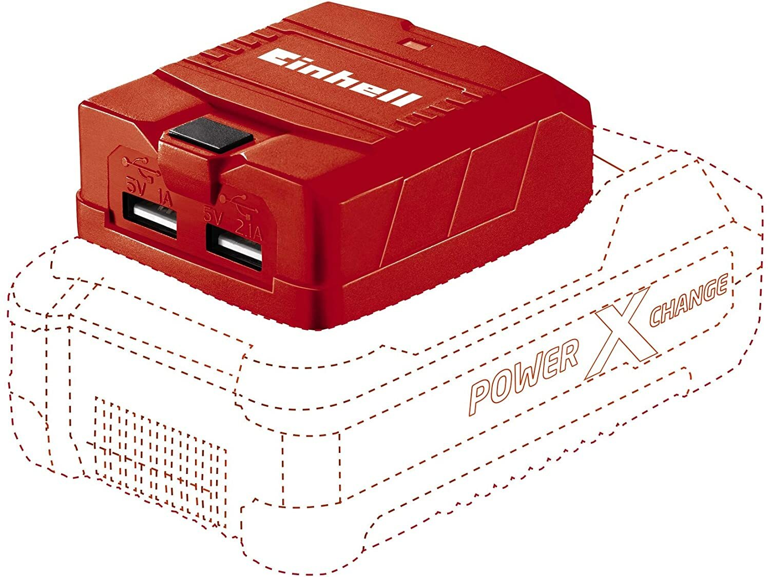 Einhell USB-batterijadapter TE-CP 18 Li USB Solo Power Einhell USB-batterijadapter TE-CP 18 Li USB Solo Power