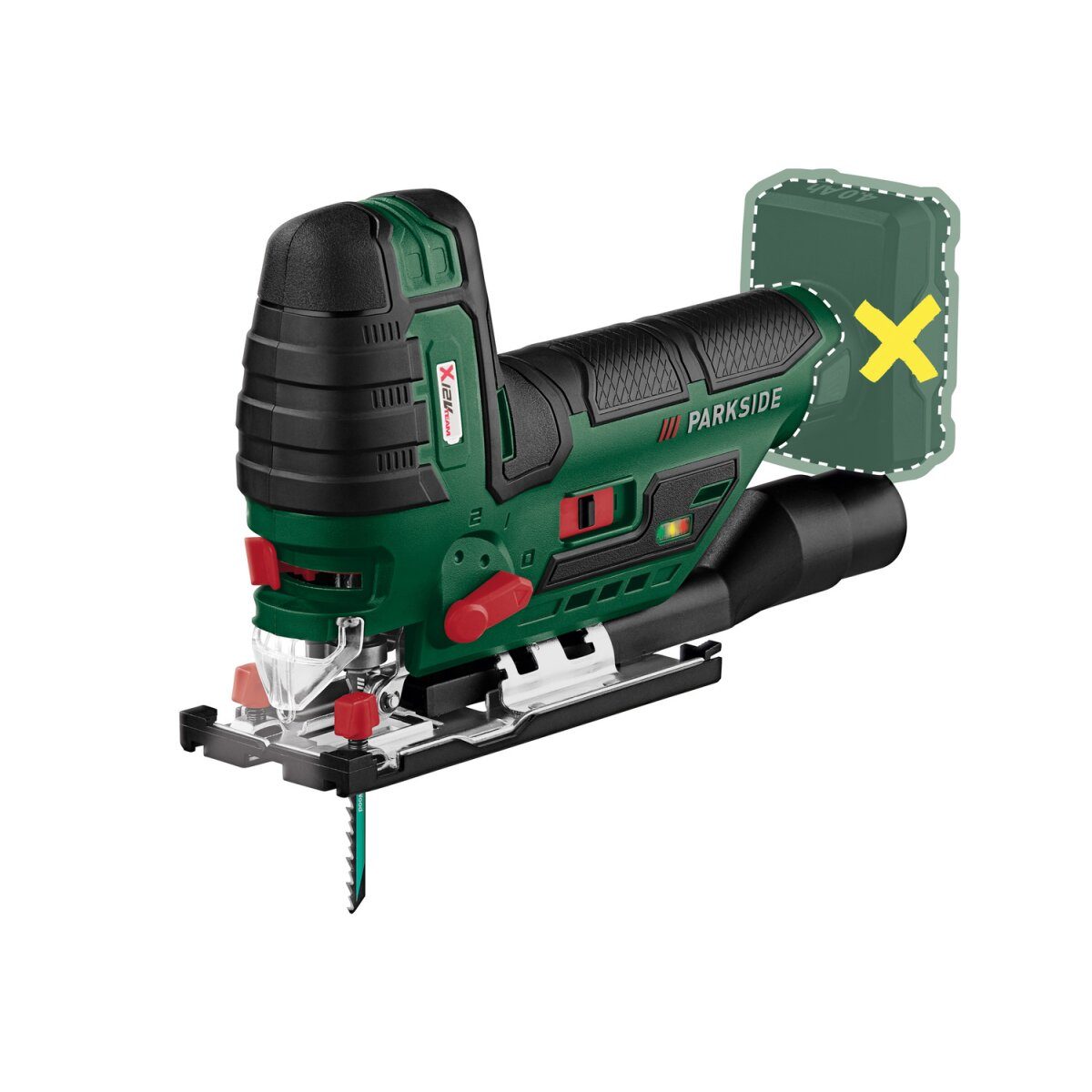 PARKSIDE® 12 V accudecoupeerzaag »PSTKA 12 C3«, zonder accu en oplader