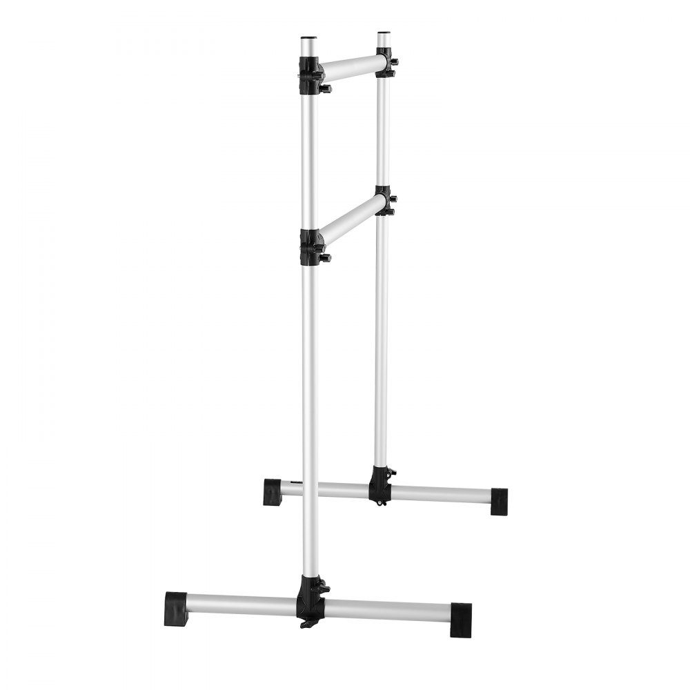 Ballet bar dance bar free-standing double bar (136 kg load capacity), height adjustable (170-1165 mm) stretching bar made of aluminum for ballet, balance training, relaxation exercises
