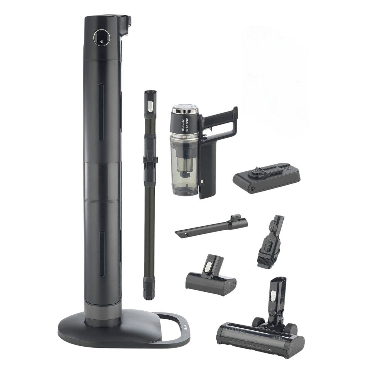 Hisense Akku-Bodenstaubsauger HVC676451DA, schwarz gebraucht