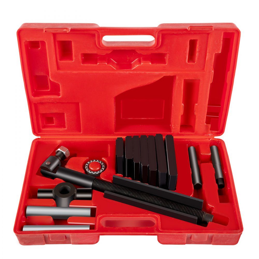 Zylinderlaufbuchsen-Abzieher, Stahl-Zylinderlaufbuchsen-Abzieher für 75-138-mm-Motoren, 7 x Zugplatten, ideal zum Entfernen von Zylinderlaufbuchsen für Dieselmotoren und Automobil-Verbrennungsmotoren