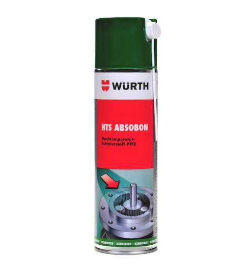WÜRTH WURTH HOCHTEMPERATURFETT HTS mit PTFE 500 ml 0893128037 WÜRTH WURTH HOCHTEMPERATURFETT HTS mit PTFE 500 ml 0893128037