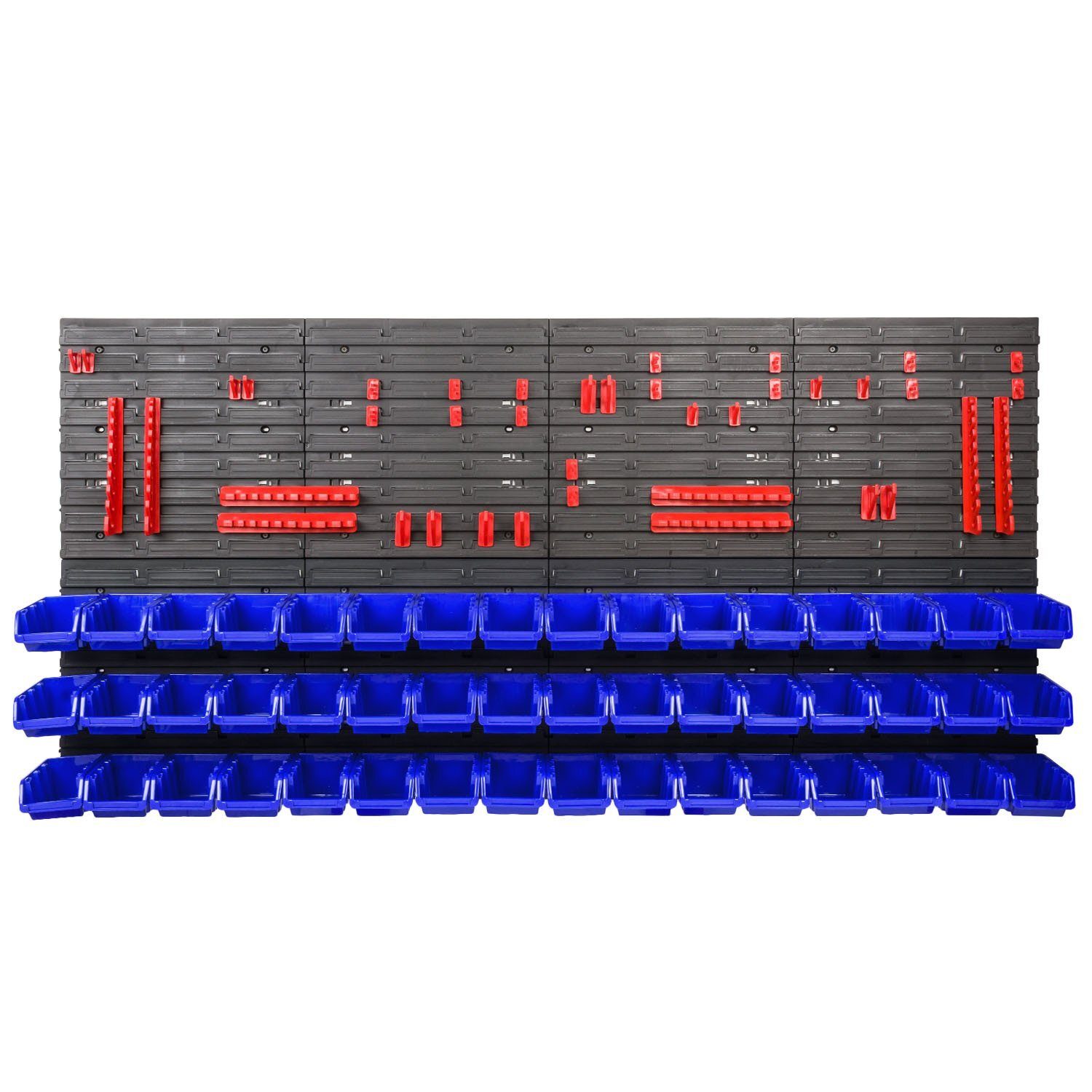 *BESTSELLER* Werkzeug-Wandset Werkzeughalter mit Lochwand-Aufbewahrungssystem Werkzeug-Lochwand Wandregal Werkstattregal-Set