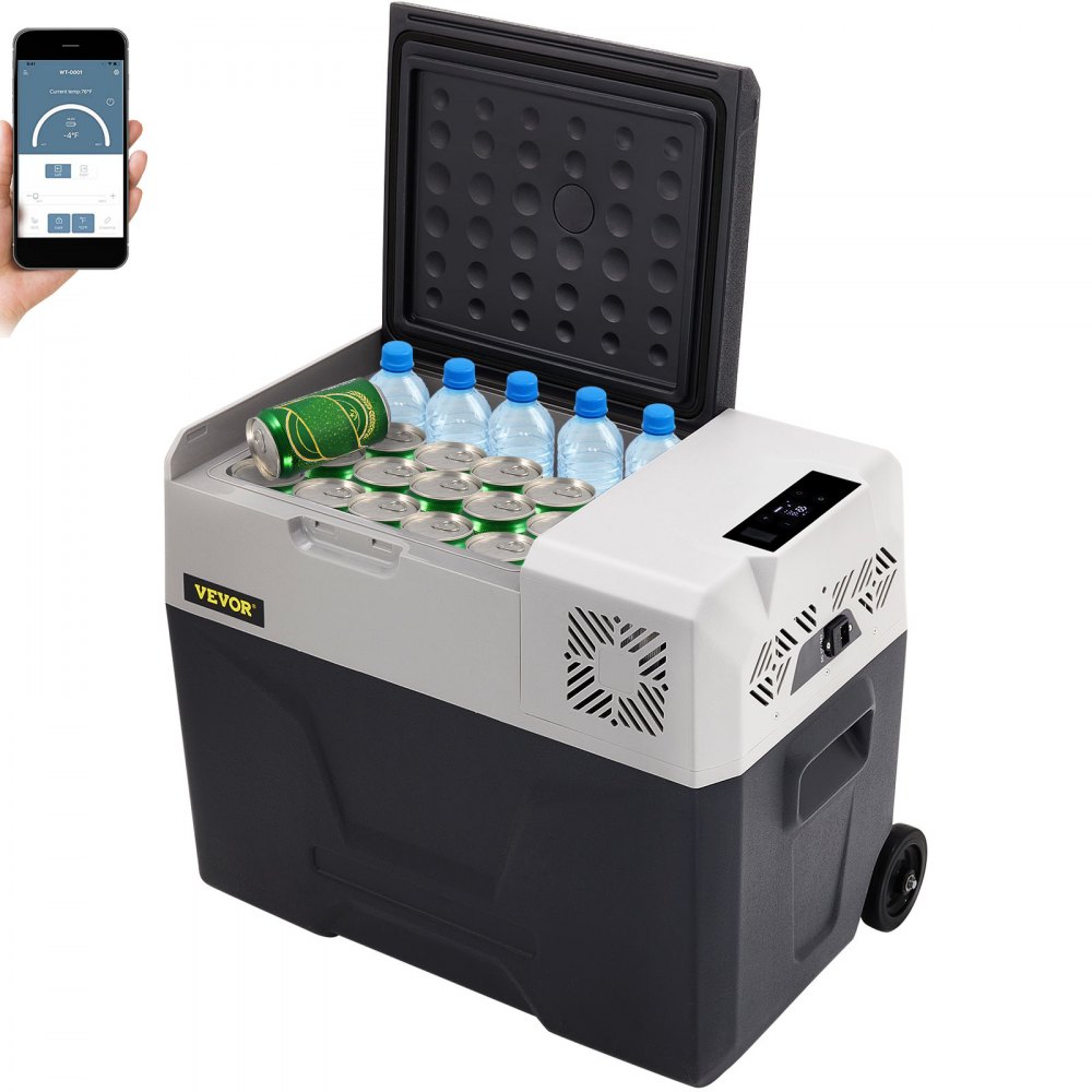 30L voiture réfrigérateur compresseur glacière boîte en acier inoxydable vacances isolé boîte Mini réfrigérateur glacière voiture et prise 30L voiture réfrigérateur compresseur glacière boîte en acier inoxydable vacances isolé boîte Mini réfrigérateur glacière voiture et prise