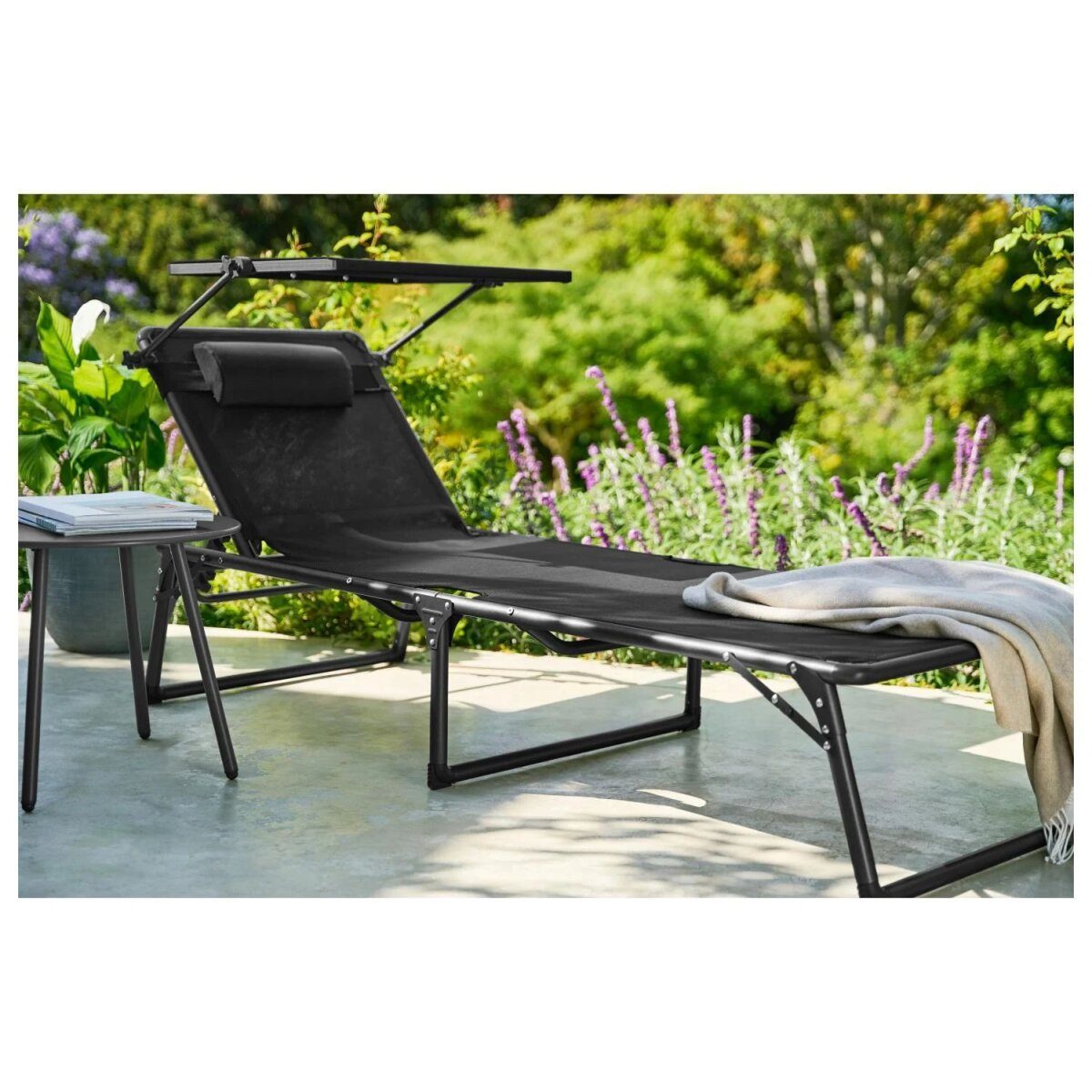 LIVARNO® aluminum tripod lounger »Houston«, black