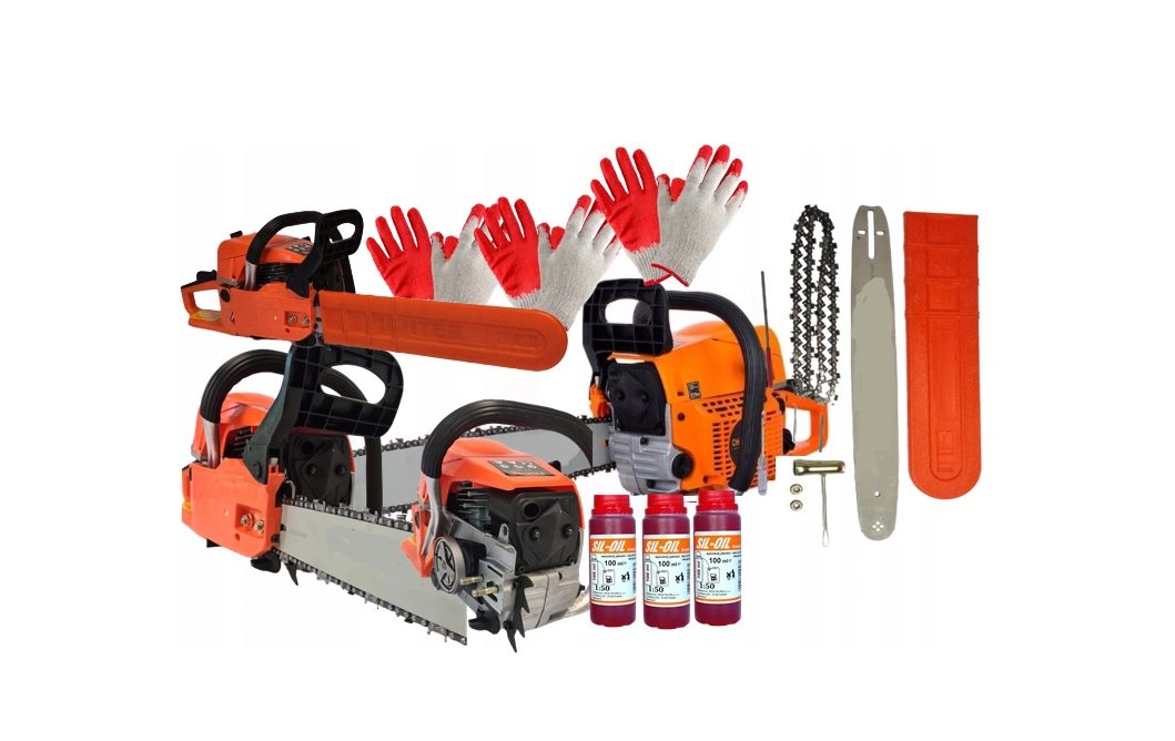 #SALE# Petrol chainsaw Chainsaw in a XXXL complete SET