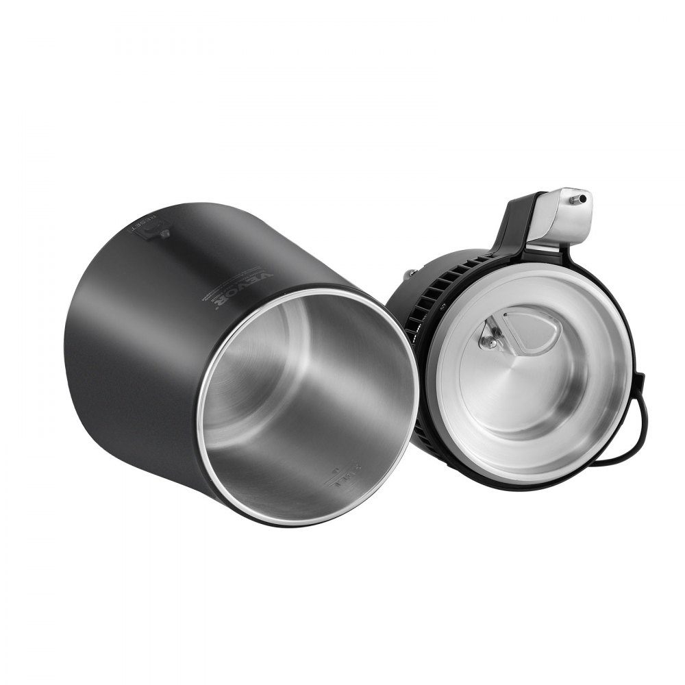 Waterdestilleerder Distilleerder RVS Waterdestilleerder 4L Zwart