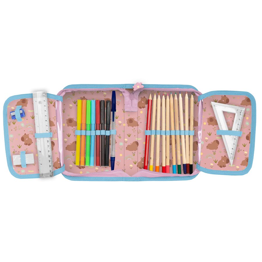 Capibara etui met accessoires