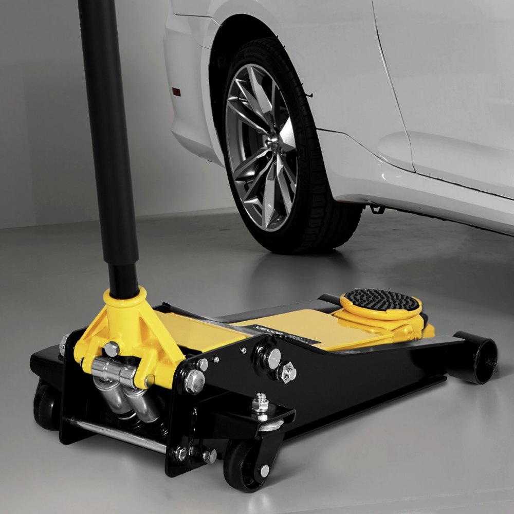 Trolley Jack Laag profiel autokrik 2T dubbele zuiger snelliftpomp 75-505 mm hefbereik Hydraulische krik voor sportwagen Sedan Racewagen Jack Trolley Jack Laag profiel autokrik 2T dubbele zuiger snelliftpomp 75-505 mm hefbereik Hydraulische krik voor sportwagen Sedan Racewagen Jack