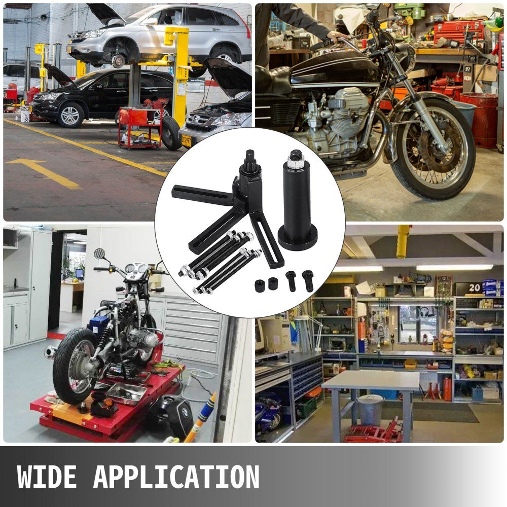 1.85kg Bearing Separator Puller Set, 6mm Crankcase Breather Valve, 28x22x15cm Bearing Separator Set Crankcase, Bearing Separator Puller Set