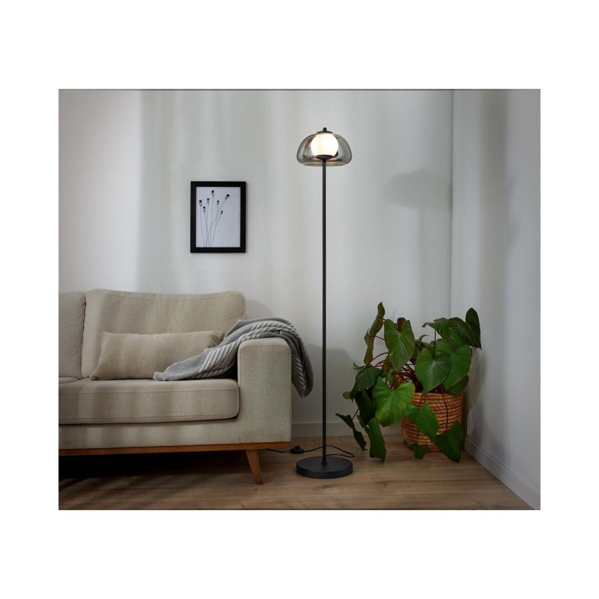 LIVARNO Home “Khepri” floor lamp, 1-bulb