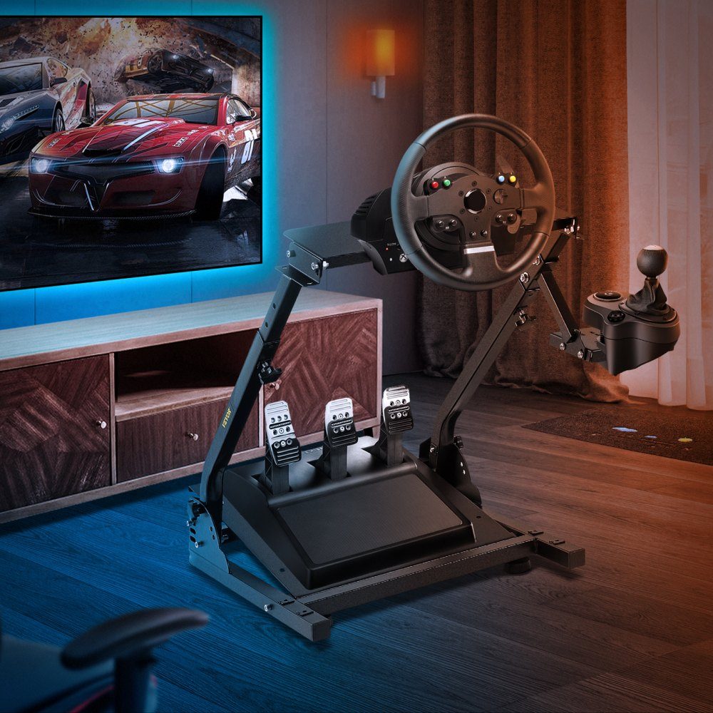 G920/G29 Racing Wheel Stand geeignet für G27/G25 Gaming Wheel Stand geeignet für Radpedale NICHT im Lieferumfang enthalten Schalthebelhalter NICHT im Lieferumfang enthalten