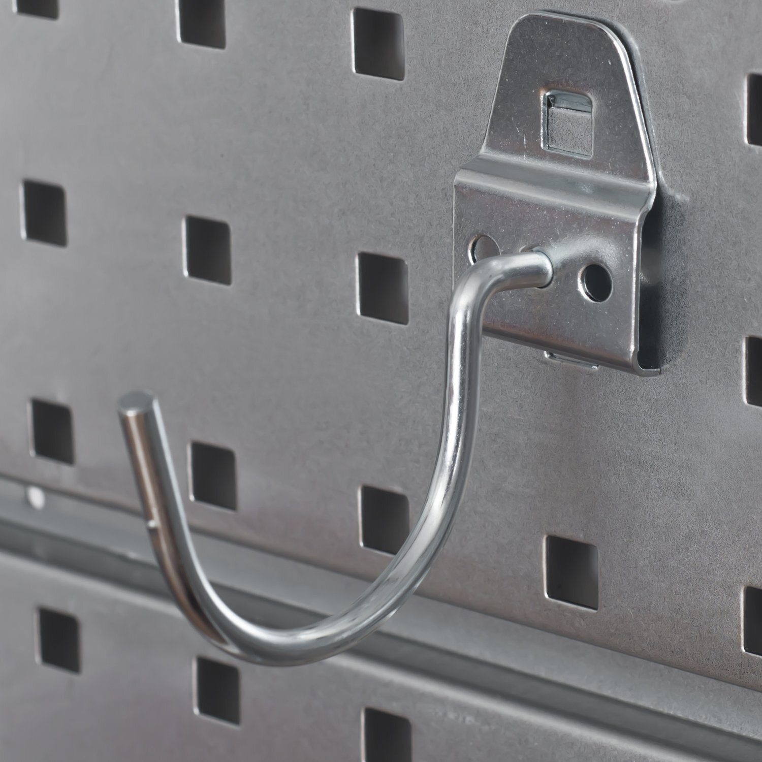 *BESTSELLER* Tool Wall Set of Metal Tool Holders with Perforated Wall Storage System, Tool Perforated Wall Shelf, Workshop Shelving Set