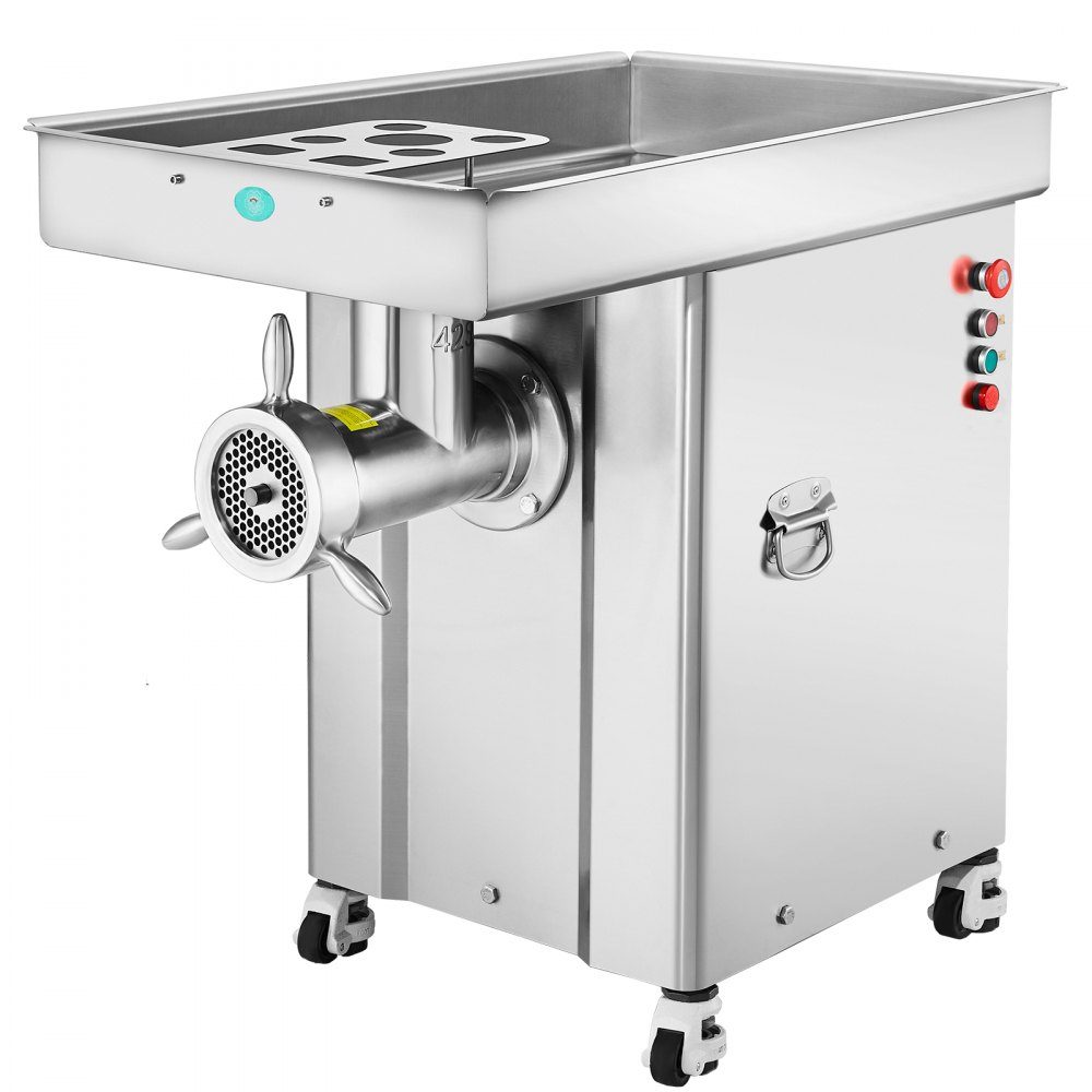 Commercial Meat Grinder 16.65kg/min 4000W Electric Meat Grinder with Blades and Grinding Plates Electric Sausage Machine Commercial Stainless Steel Meat Grinder for Kitchen Restaurant Butcher Shop – Part No. HT-24036