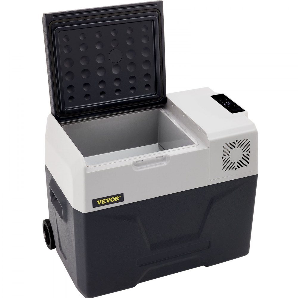 30L autokoelkast compressor koelbox roestvrij staal vakantie geïsoleerde box mini koelkast koelbox auto en stopcontact