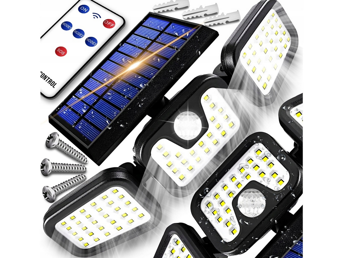 Lanterne d'extérieur solaire LED - détecteur de mouvement et crépusculaire, télécommande Lanterne d'extérieur solaire LED - détecteur de mouvement et crépusculaire, télécommande
