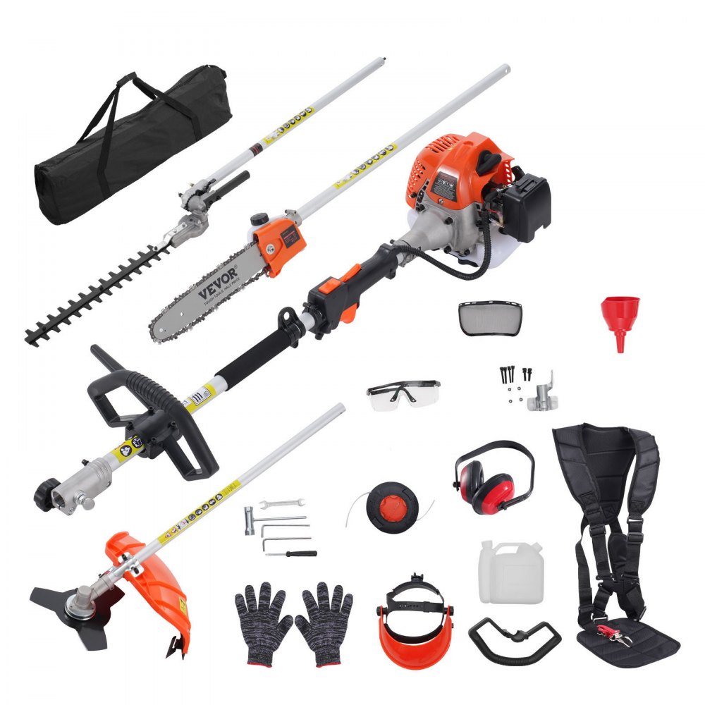 5-in-1 heggenschaar benzine heggenschaar 26CC heggenschaar met lange steel 0,54L 5-in-1 heggenschaar benzine heggenschaar 26CC heggenschaar met lange steel 0,54L