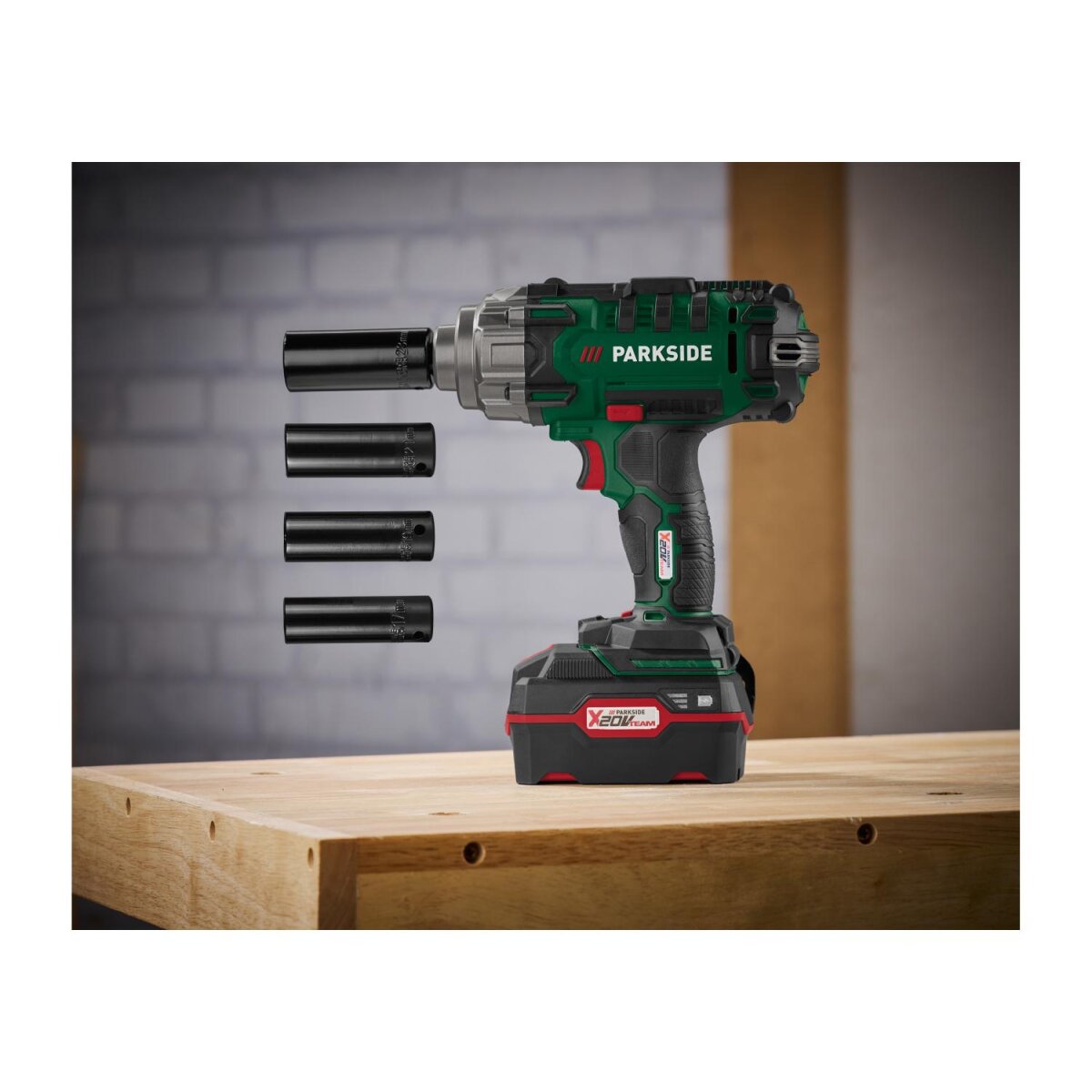 PARKSIDE® 20 V Akku-Bohrschlagschrauber „PASSK 20-Li C4“, mit Akku und Ladegerät gut