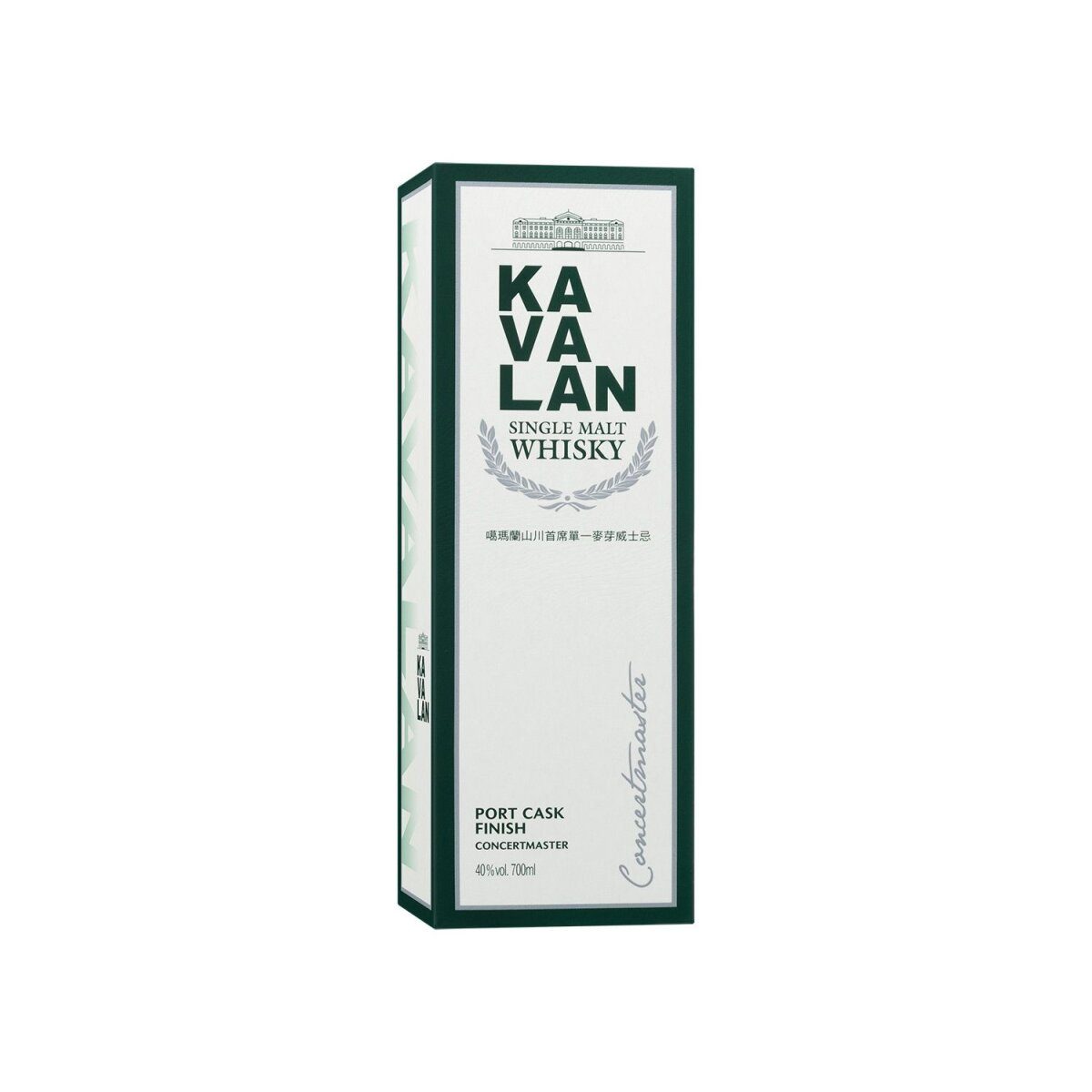 Kavalan Concertmaster Single Malt Whiskey Port Cask Finish with gift box 40% Vol