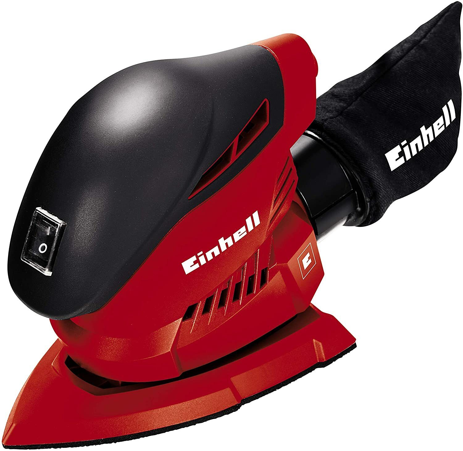 Einhell Multischleifer TH-OS 1016 (100 W, Schleiffläche 104 cm², Staubbeutel und Saugadapter, Klettschleifpapier P120)