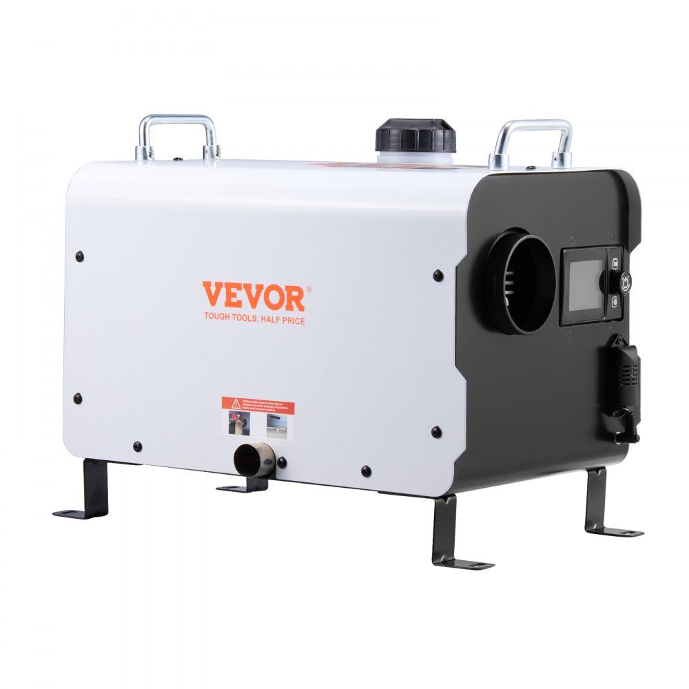 5-8KW Diesel Heater 12V/24V All-in-One Diesel Air Heater with Bluetooth App Control and Remote Control Screen and CO Alarm Fast Heating Portable Diesel Heater for Vehicles