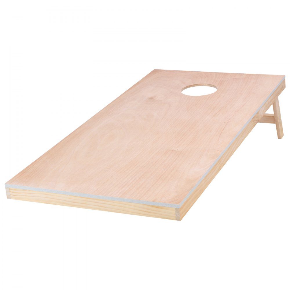 Cornhole Game Set (1255x600x302mm), Cornhole Game Boards, Portable Solid Wood Throwing Board, Cornhole Game for Adults with Carry Bag for Garden, Backyard, Beach, Camping