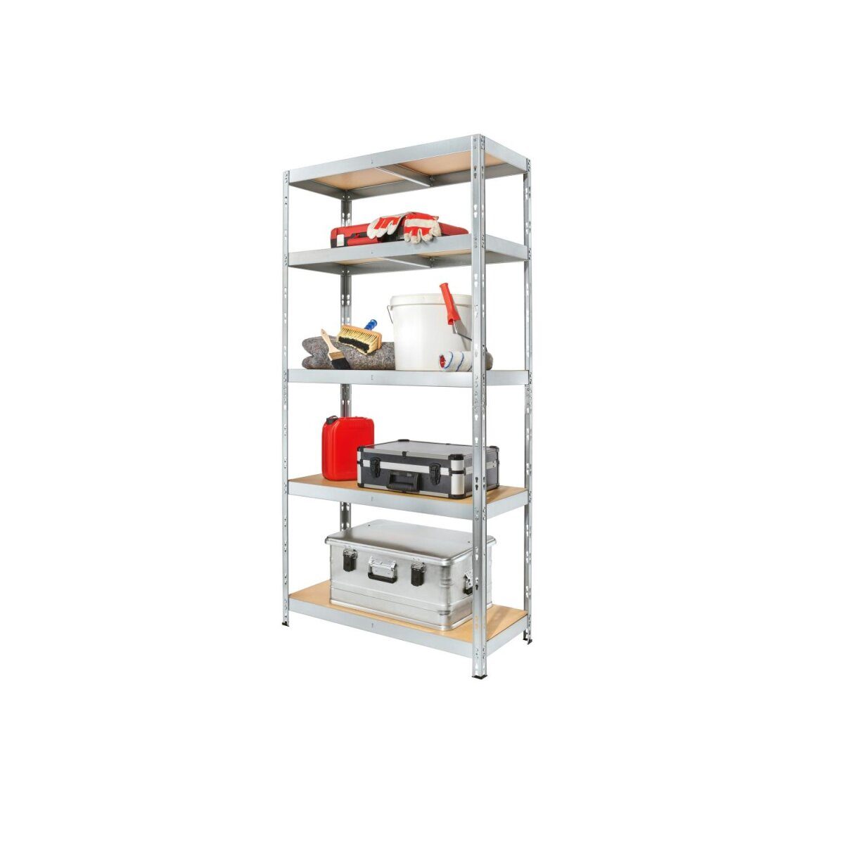 Etagère robuste PARKSIDE®, acier galvanisé, 90 x 180 x 40 cm