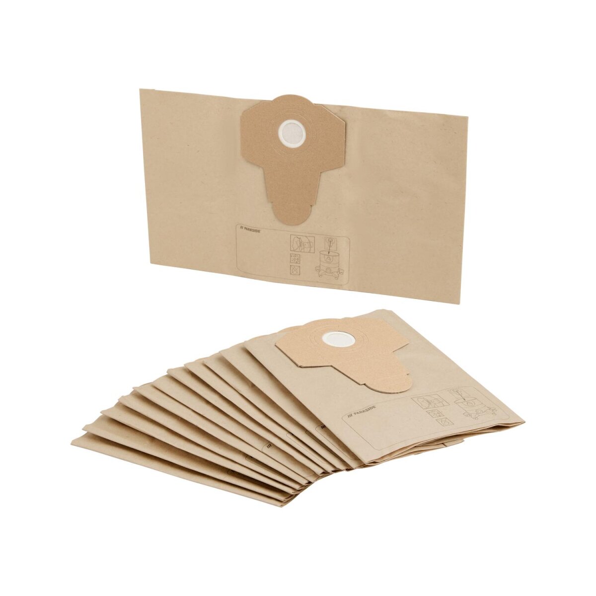 PARKSIDE® Filterbeutel »PFT 20 A1/PVFT 20 A1«, 20 l PARKSIDE® Filterbeutel »PFT 20 A1/PVFT 20 A1«, 20 l