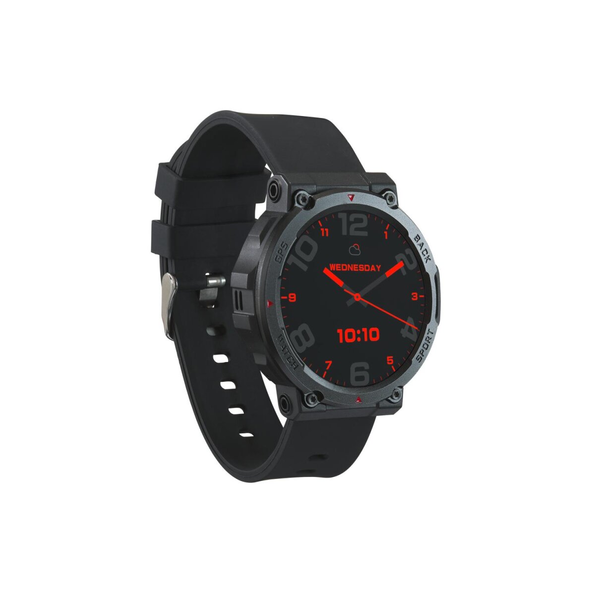 CRIVIT sport smartwatch, met GPS, AMOLED kleurendisplay en hartslagmeting CRIVIT sport smartwatch, met GPS, AMOLED kleurendisplay en hartslagmeting