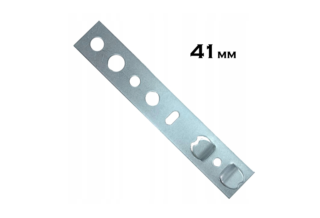 50x verzinkte Stahl Montageanker Eindrehanker U-Profil Fensterbefestigung DRUTEX ALUPLAST REHAU SCHUCO 41mm