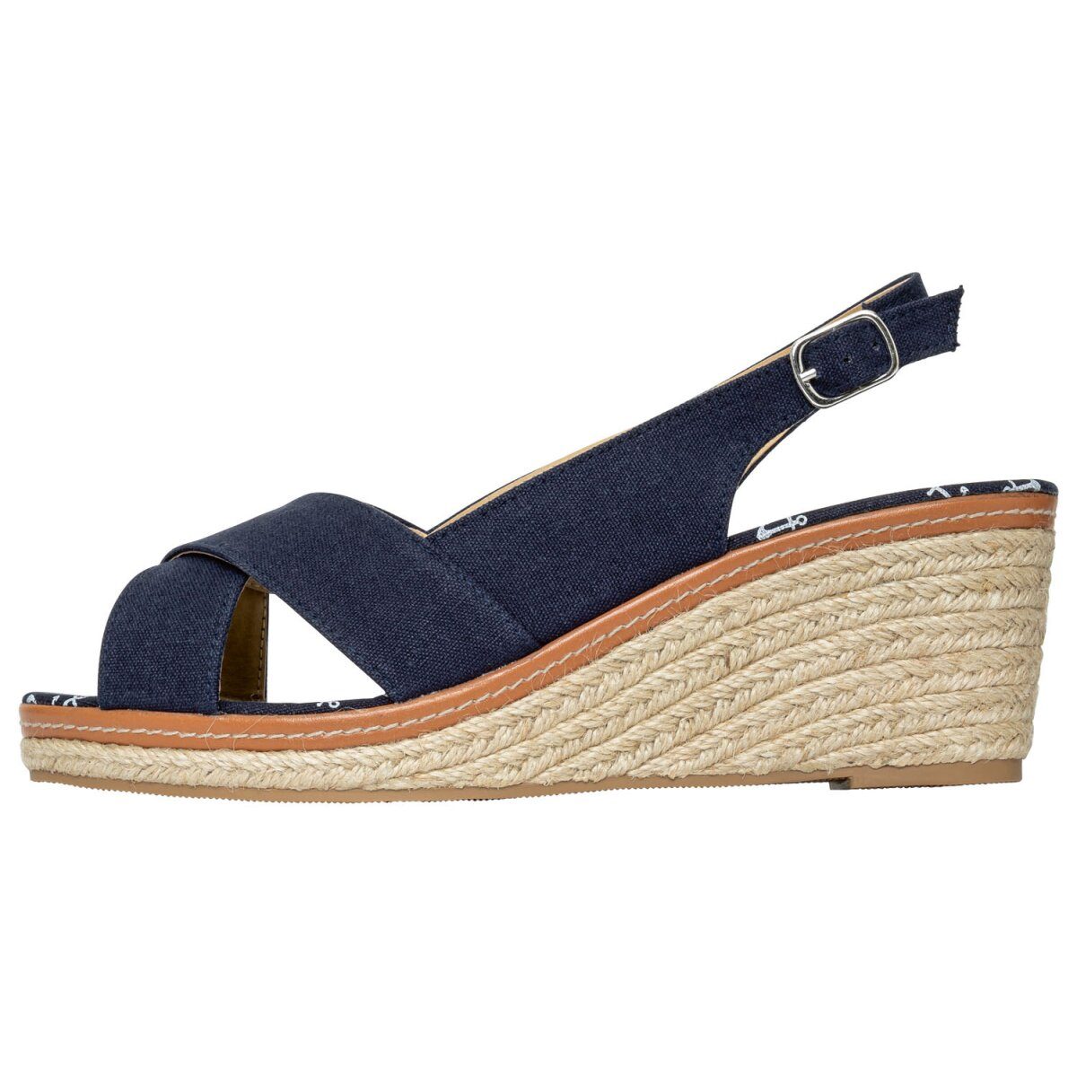 esmara® damessandalen met sleehak in zomerse raffia-look