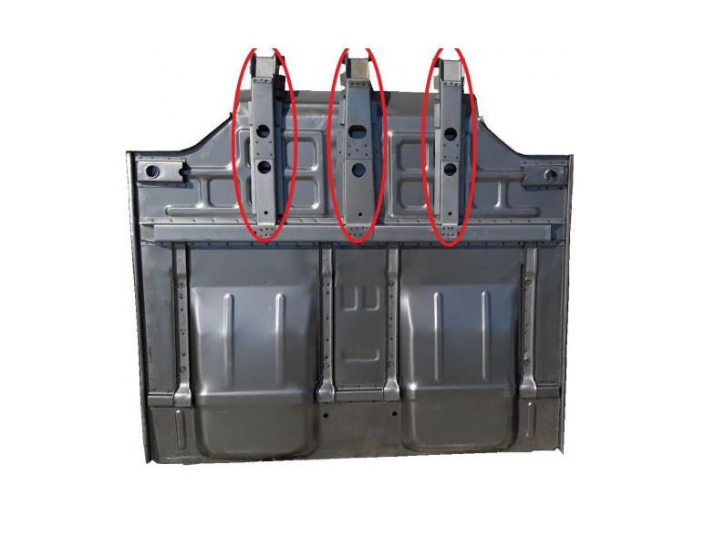 Set vloerversterking carrosserieversterking van de vloer Fiat 126p 45O