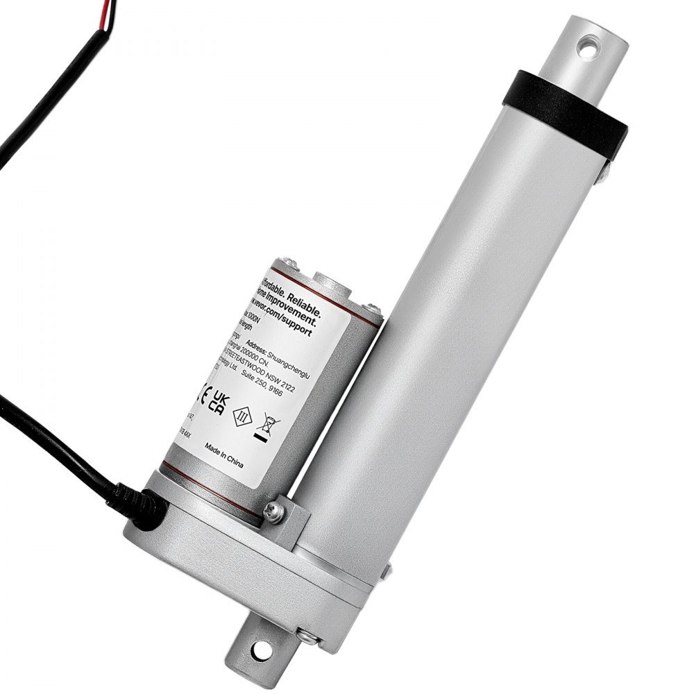 12-V-Linearaktuator, 101,6-mm-Linearmotor mit 15 mm/s, 1000-N-Linearaktuator mit IP54-Schutz und Montagehalterung, Lineartechnik-Aktuatoren für Aufzugstische, Liegestühle, Fenstertüröffner