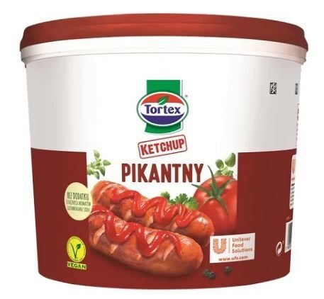 11 kg Tortex Ketchup Pittige Tomaat 2 x 5,5 kg Gastro Snack Restaurant