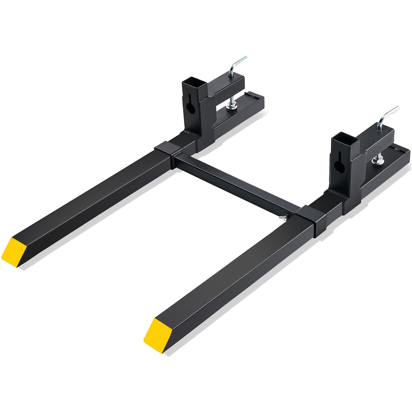 Forklift Stacker Pallet Fork Fork Carrier 907kg Load Capacity Fork Tines 109cm Total Length with 76cm Fork Blade Adjustable Forklift Tines Front Loader Pallet Frame Forklift Stacker Pallet Fork Fork Carrier 907kg Load Capacity Fork Tines 109cm Total Length with 76cm Fork Blade Adjustable Forklift Tines Front Loader Pallet Frame