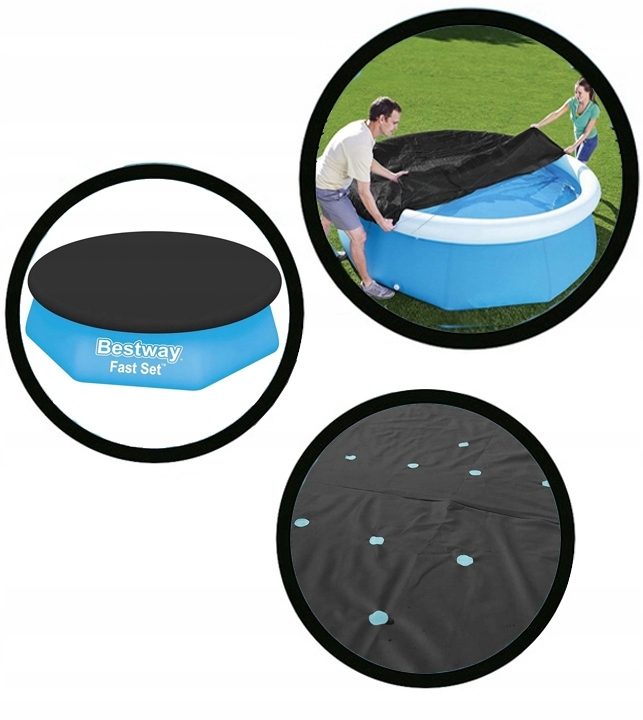 %SALE% XXL starter set BestwayFast Set Pool 19-teilig accessories outdoor garden bathing fun 305x76