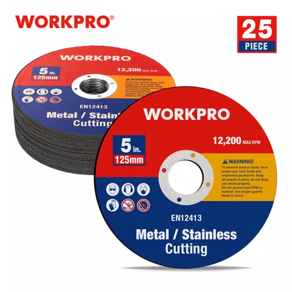 Disques à tronçonner 125 disques rapides pour métal 25 pièces Disques à tronçonner 125 disques rapides pour métal 25 pièces