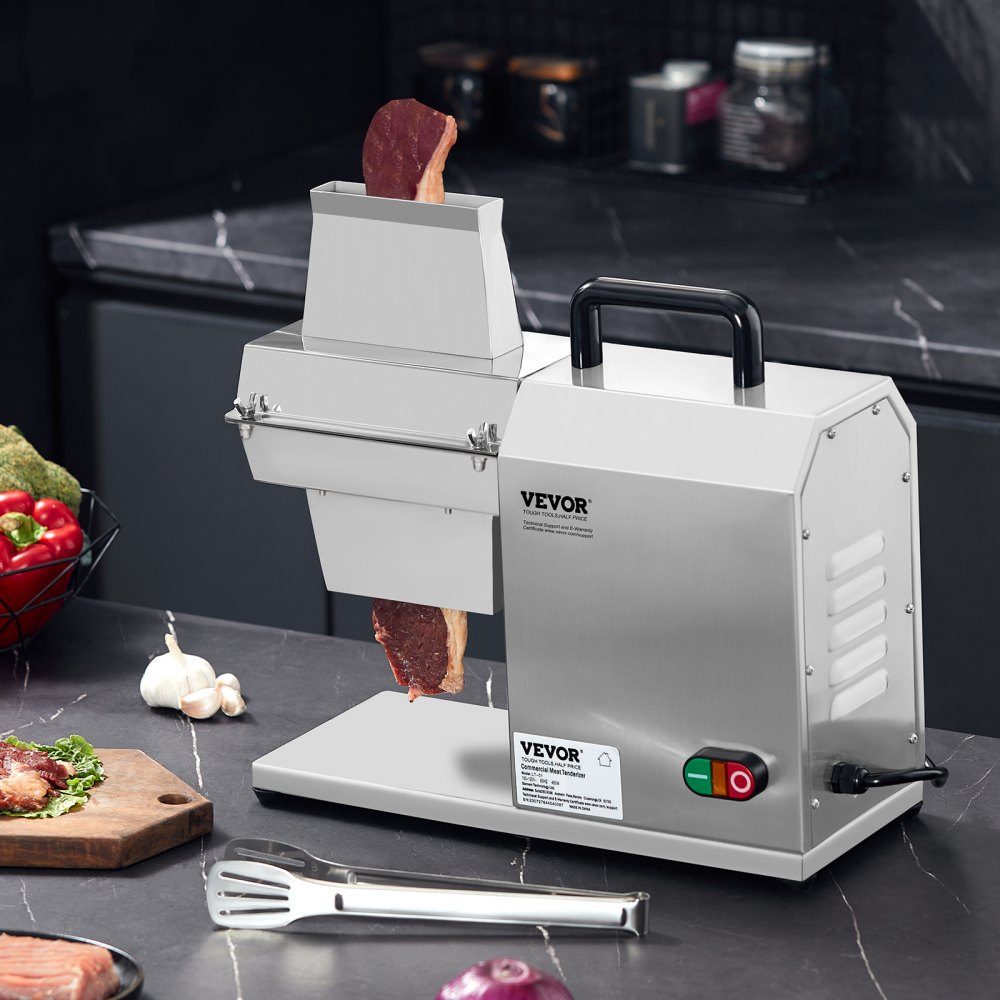 Electric Meat Tenderizer Meat Tenderizer 450W with 54 Stainless Steel Blades Professional Meat Tenderizer Tool 415x170x420mm Atomic Pork Beef Steak Tenderizer Kitchen Tool