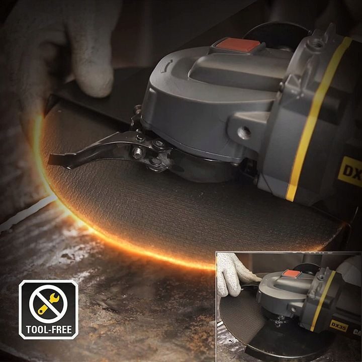 Winkelschleifer CAT DX35 230 mm 2350 W rotierend, sanfte Bewegung, „Soft Start“