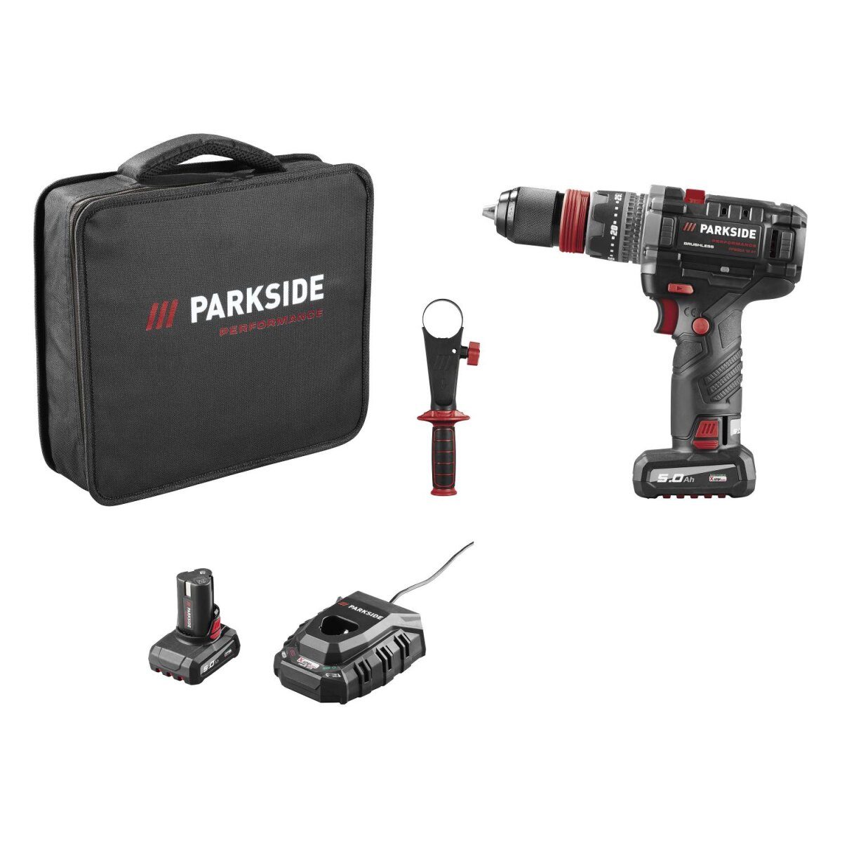 PARKSIDE PERFORMANCE® 12 V Akku-Bohrschrauber-Set PPBSSA 12 A1, mit Akku und Ladegerät