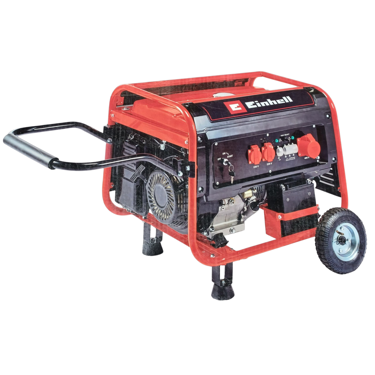 Einhell Stromerzeuger TC-PG 55/E5, Benzinbetrieb