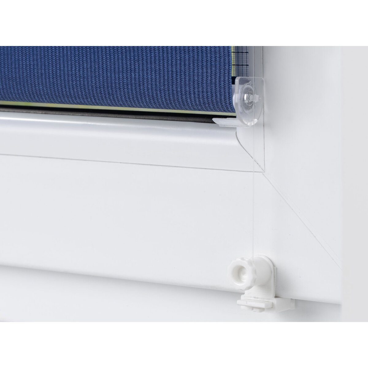 Duo-Rollo Klemmfix, ohne Bohren, gespannt, blickdicht, ab 45 x 150 cm