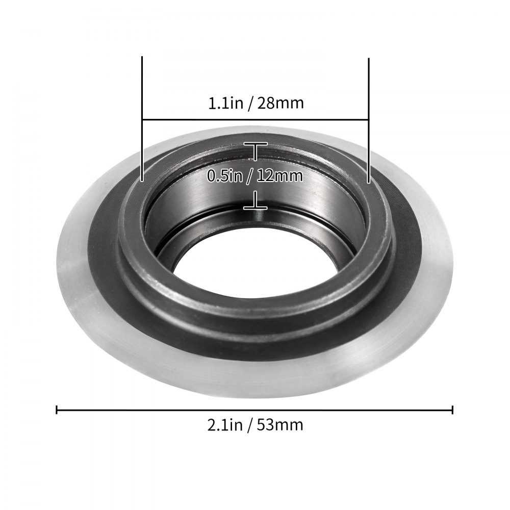 Abisoliermaschinenklingen 4 Klingen ein Satz, Kabelabisoliermaschinenklingen 53 mm Außendurchmesser, Kabelabisolierwerkzeug Ersatzklingen 28 mm Innendurchmesser, Kabelschälerklingen Zubehör