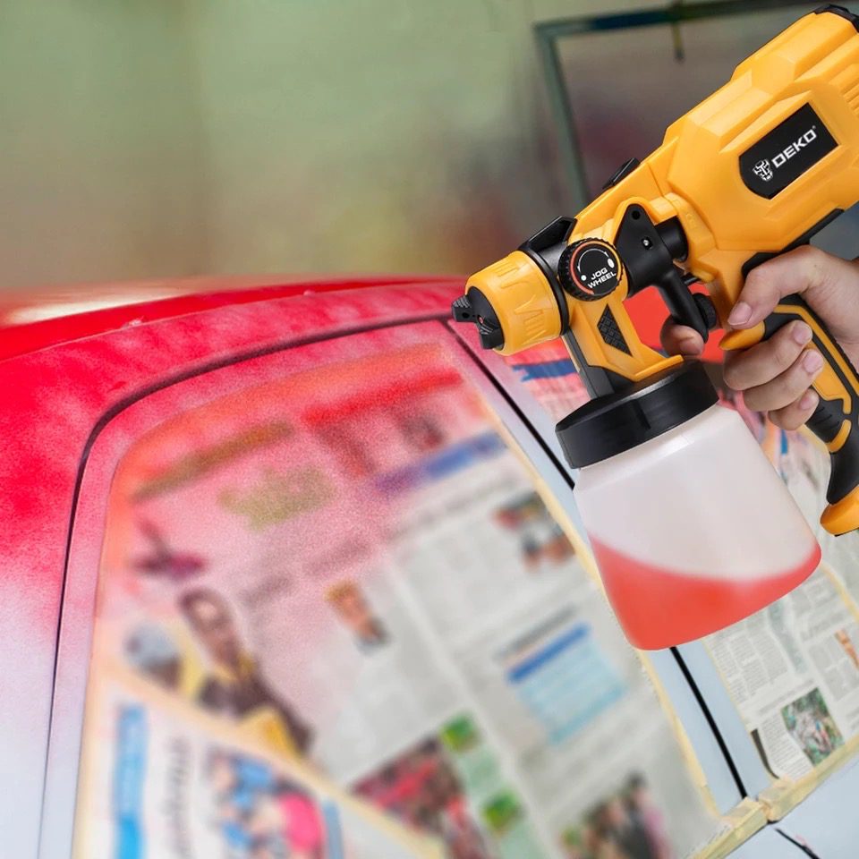 Farbsprühsystem mit 20V Akkugebläse SET