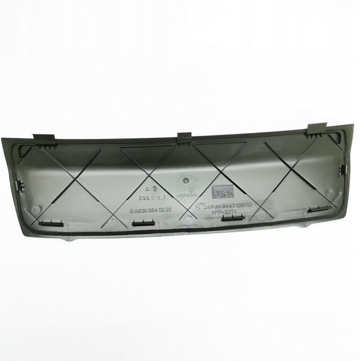 Oryginał MERCEDES Benz VITO W639 OSŁONA FILTRA PYŁKÓW PRZÓD A63988400229E80