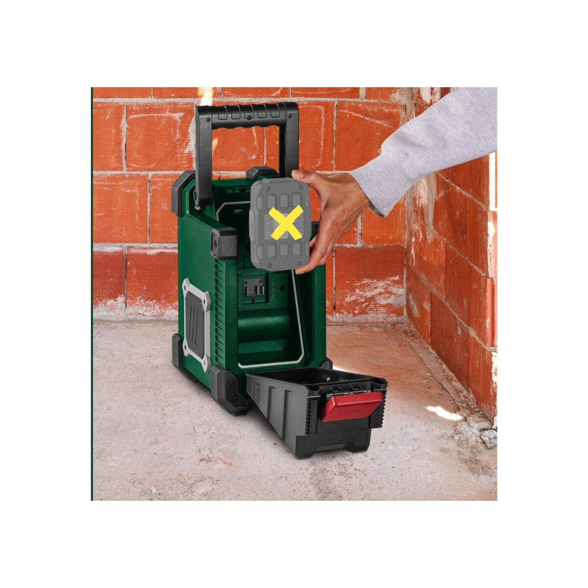 PARKSIDE® 20 V accu bouwplaatsradio PBR 10 A1, zonder accu en lader